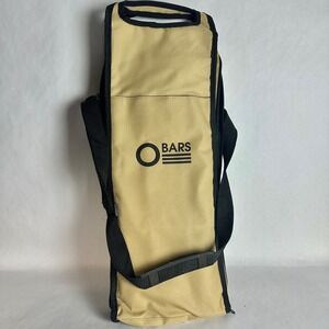 BBQ Grill Utensil Set Spatula Fork Brush Basting Brush Bag Tan NEW